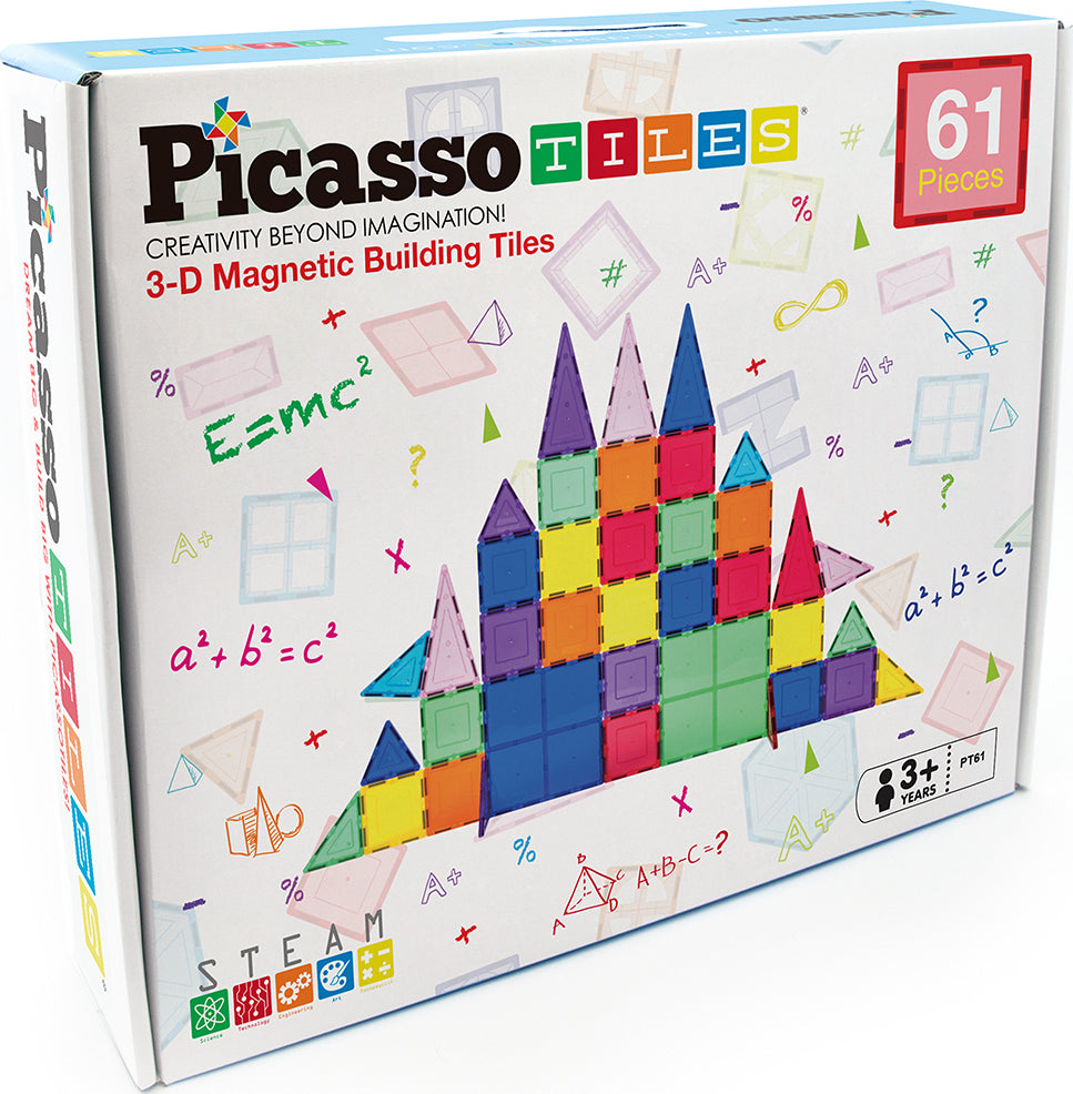 PicassoTiles 61pc Building Set