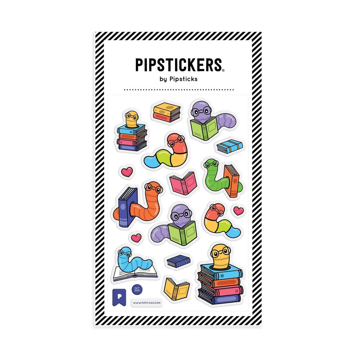 Pipsticks Glitter Puffy: Booked & Burrowed Glitter