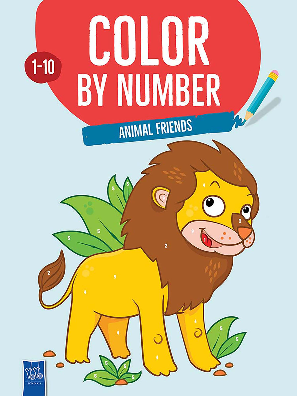Color By Number: Animal Friends