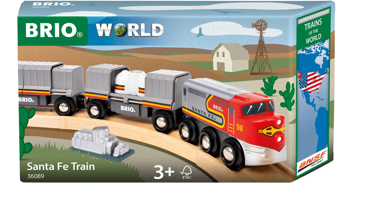 Brio: Trains of the World – Santa Fe Train US
