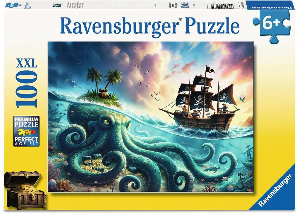 Pirate Treasure 100 Pc XXL Puzzle