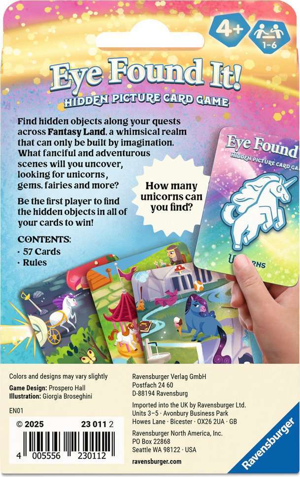 Eye Found It! Fantasy Card Game
