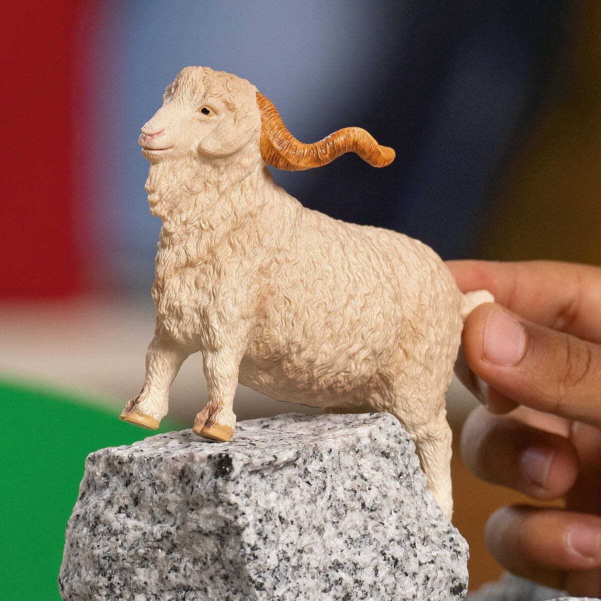 Angora Goat Farm Animal Toy