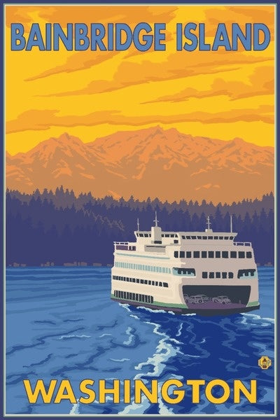 LP Magnets: Bi Ferry/Mountains