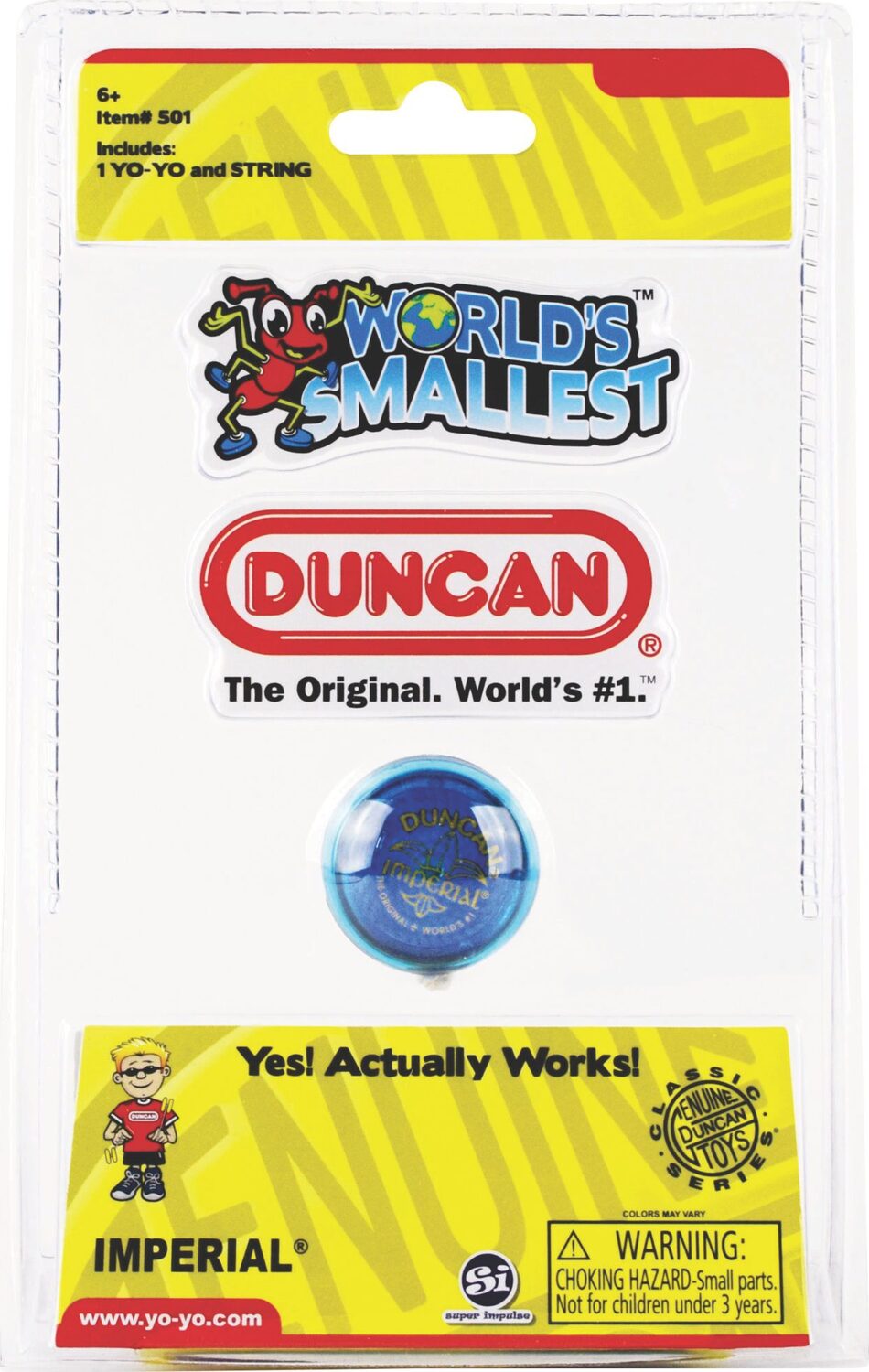 World's Smallest Duncan Imperial YoYo