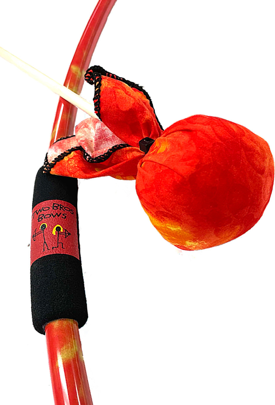 Bow & Arrow: Orange Tie Dye