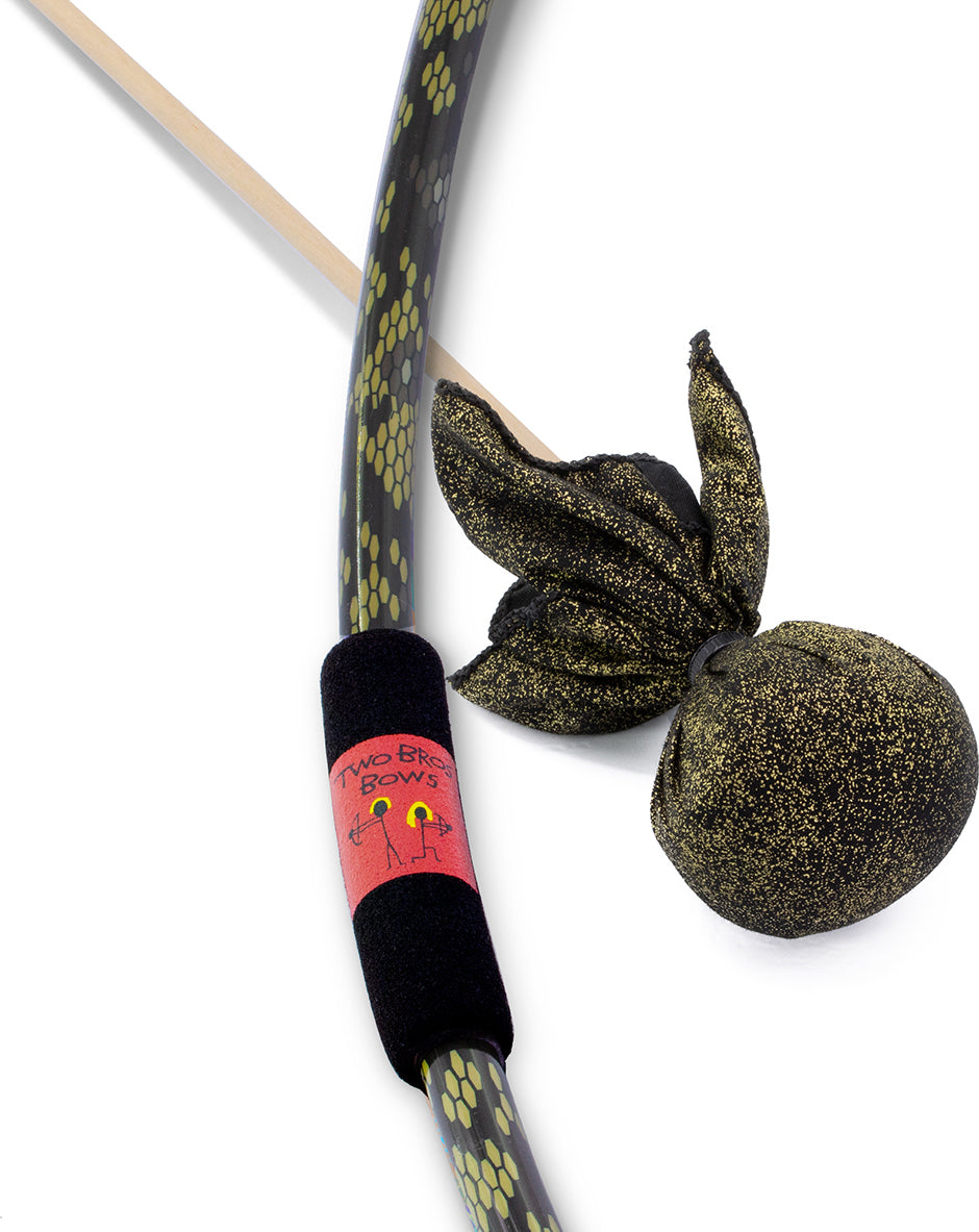 Python Bow with Black Arrow