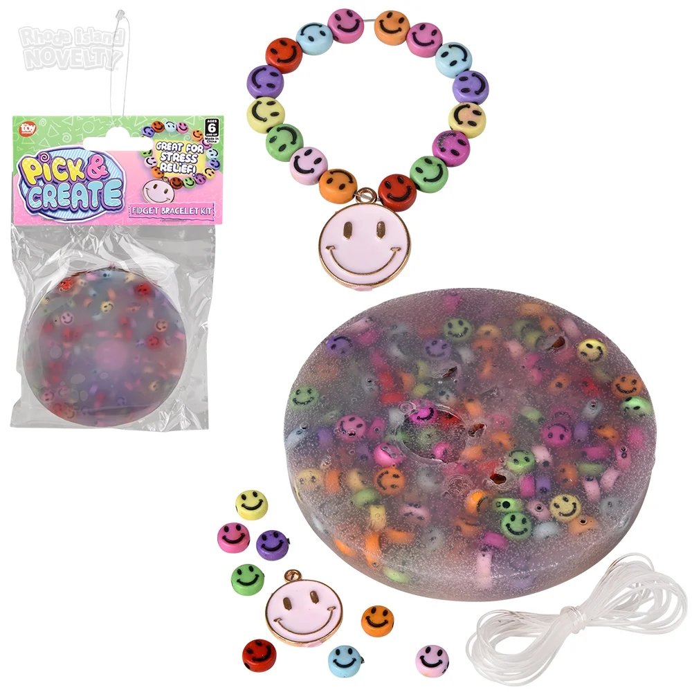 Pick N' Create: Smile Beaded Fidget Bracelet