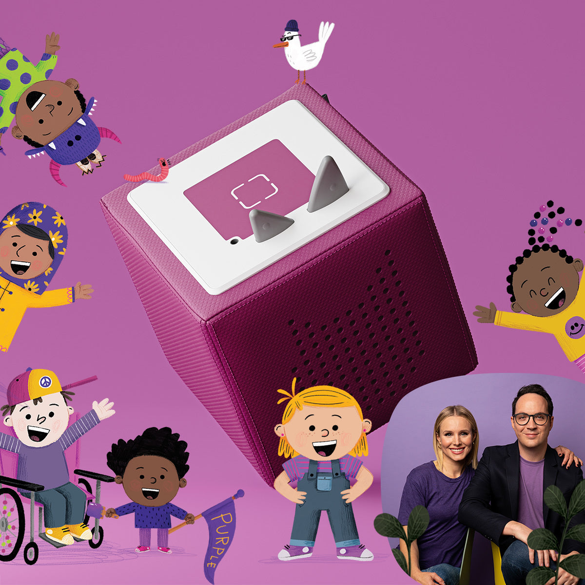 Toniebox Starter Set Purple People - Creative