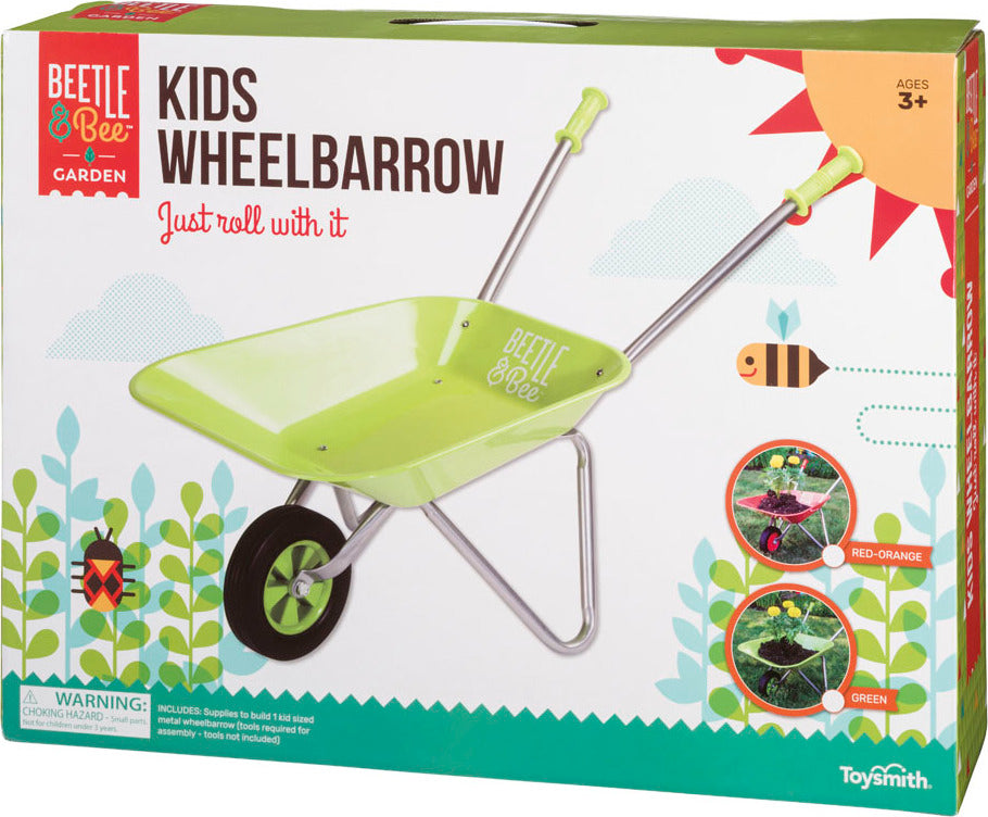 Beetle & Bee Kids Wheelbarrow