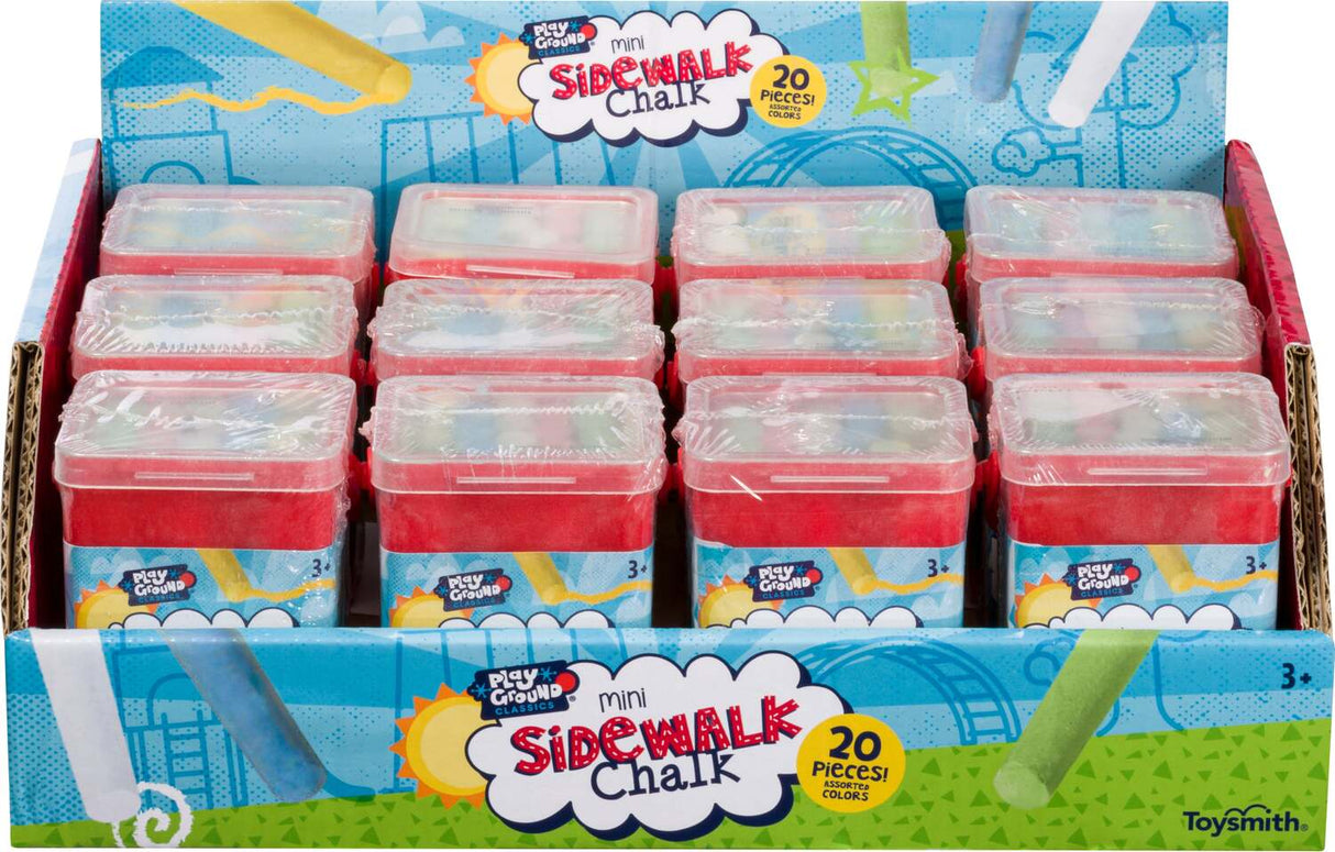 Playground Classics Mini Sidewalk Chalk