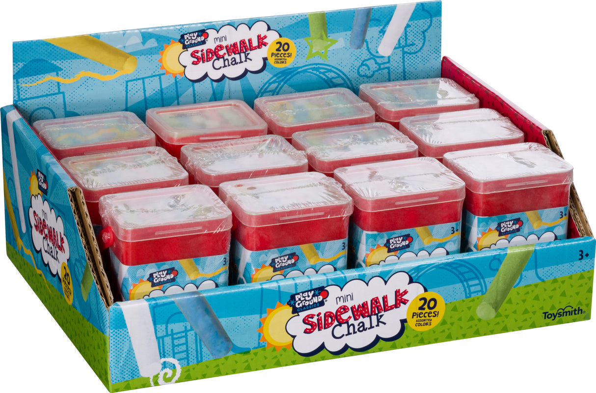 Playground Classics Mini Sidewalk Chalk