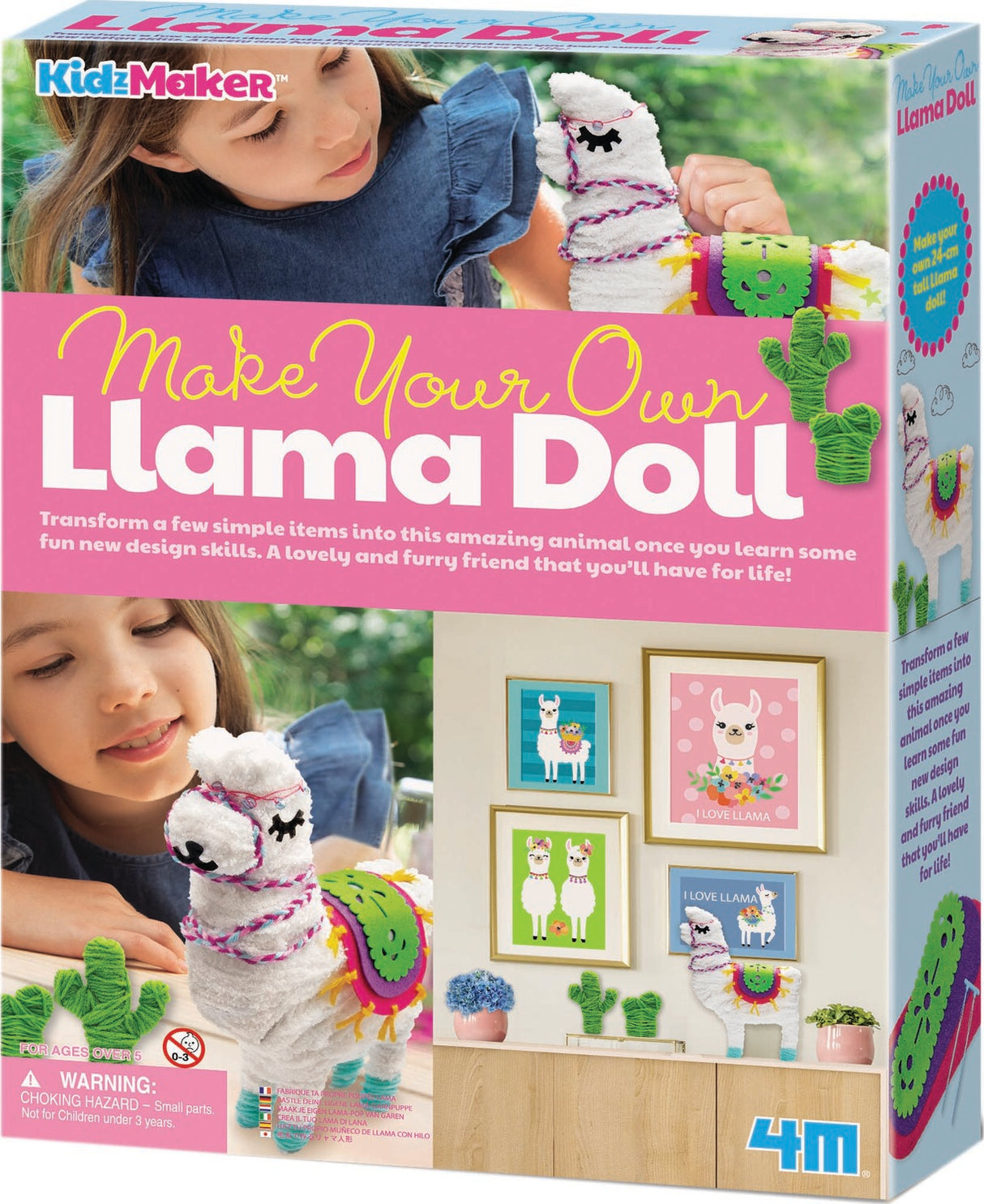 KidzMaker Make Your Own Llama Doll