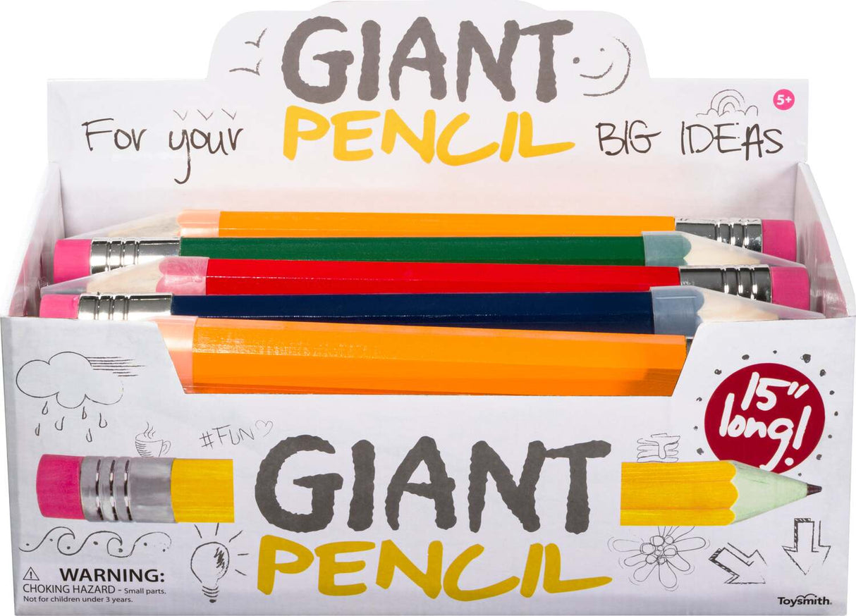 Giant Pencil (Assorted Colors)