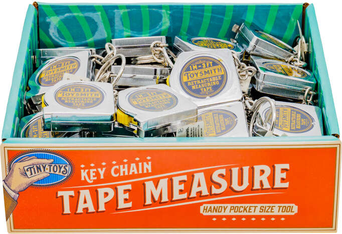 Tiny Toys Key Chain Tape Measure