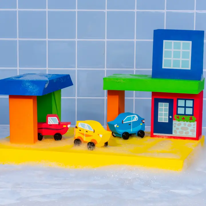 BathBlocks: Floating Car Set