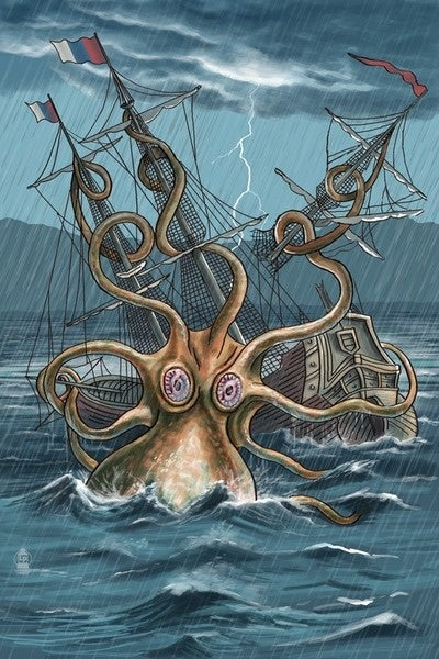 LP Magnets: Kraken/Ship