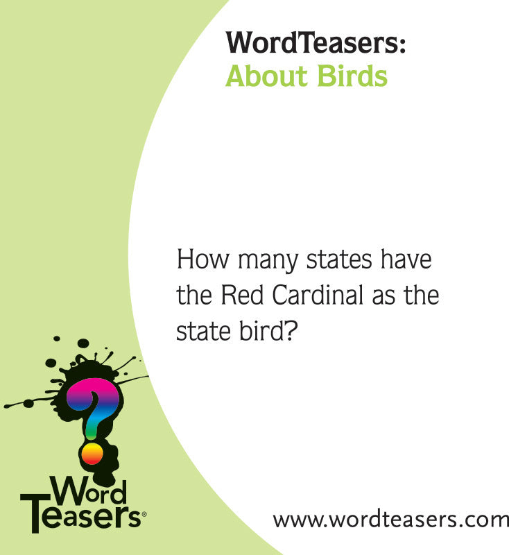 Word Teasers - About Birds