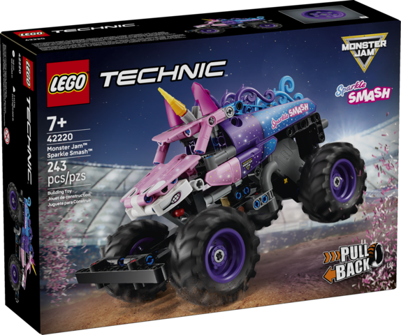 Technic: Monster Jam Sparkle Smash Pull-Back