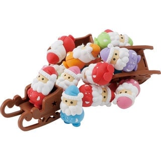 Iwako Eraser: Santa & Sleigh