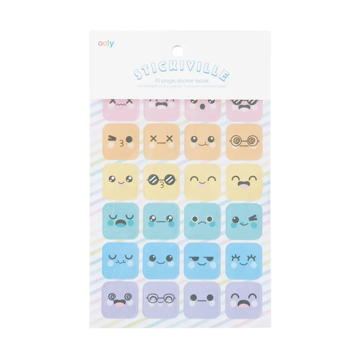 Stickiville Book: Cute Expressions Stickers