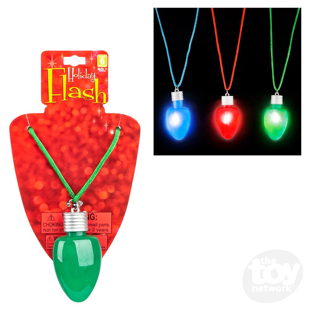 Christmas Bulb Necklace