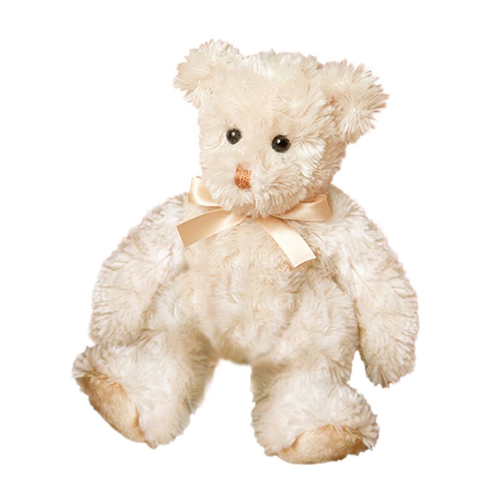 Fuzzy Bear Cream 6"