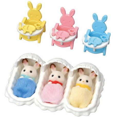 Calico Critters: Triplets Care Set