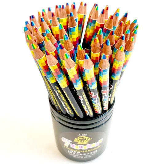 6-in-1 Color Lead Black Pencil