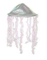 Holographic Jellyfish Plush Hat
