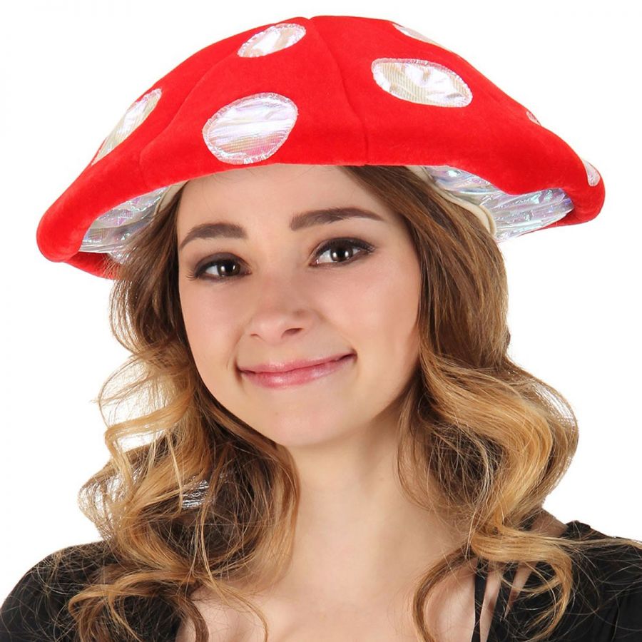 Mushroom Light Up Hat