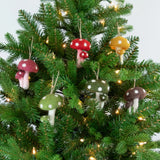 Felt Ornaments: Mushrooms