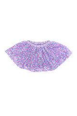 Purple Party Sequins Skirt Size 4-6