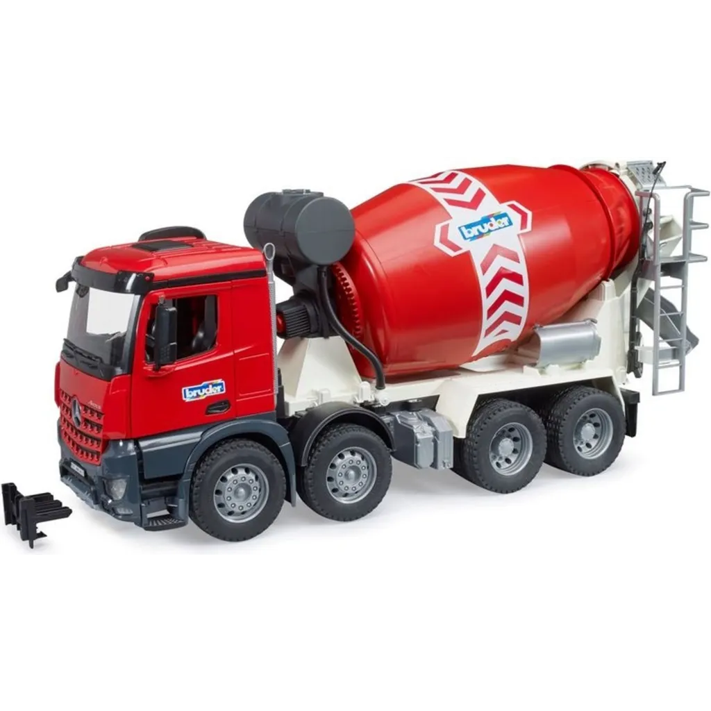 Bruder: MB Arocs Cement Mixer Truck Red