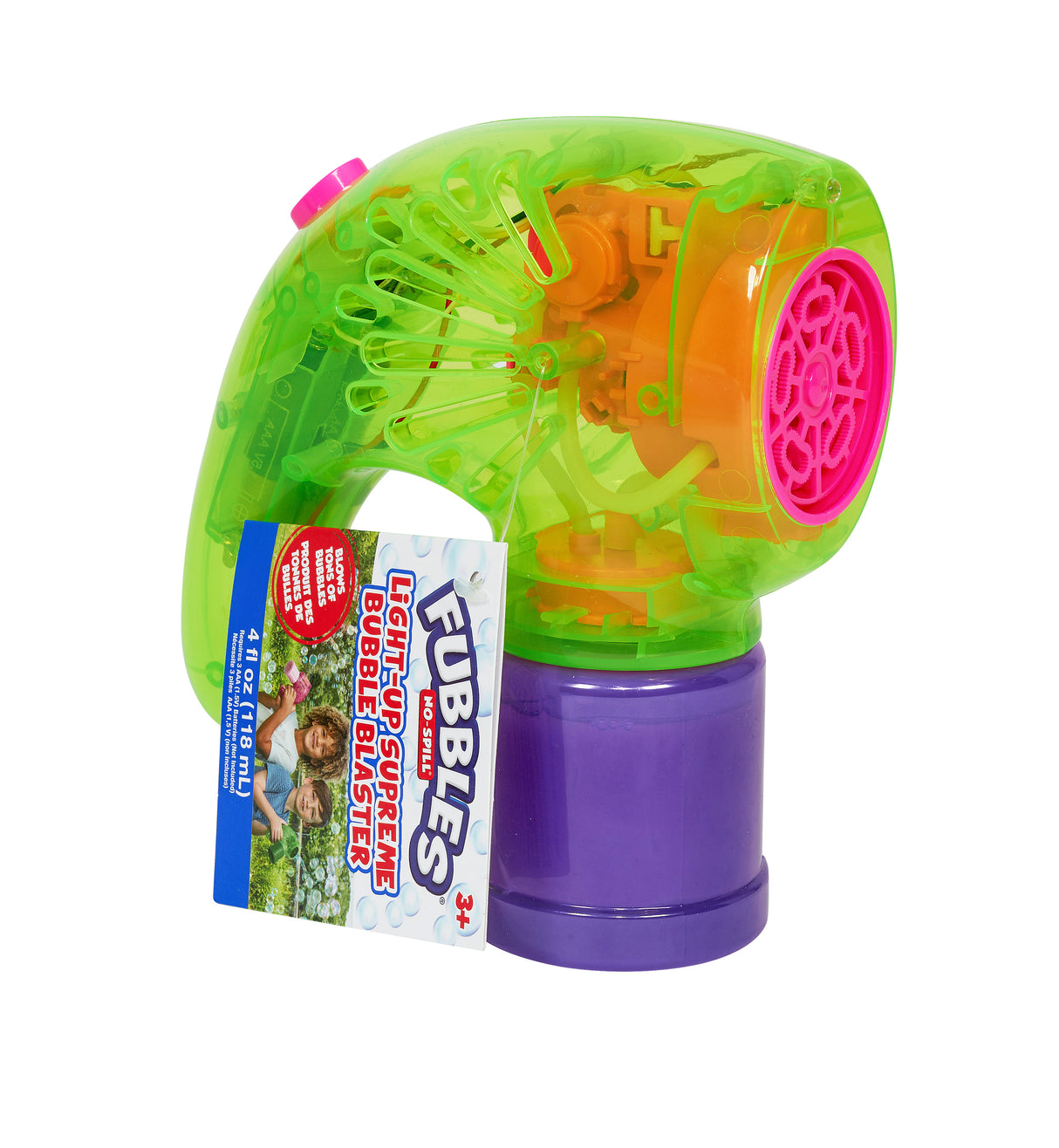 Fubbles: No-Spill Light-Up Supreme Bubble Blaster