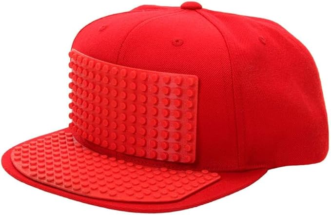 Bricky Blocks Hat Red