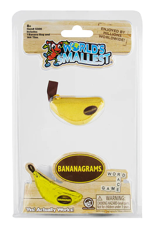 World's Smallest Bananagrams