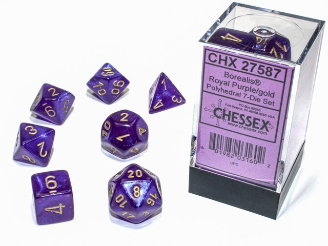 7Poly: Borealis Royal Purple/Gold Luminary