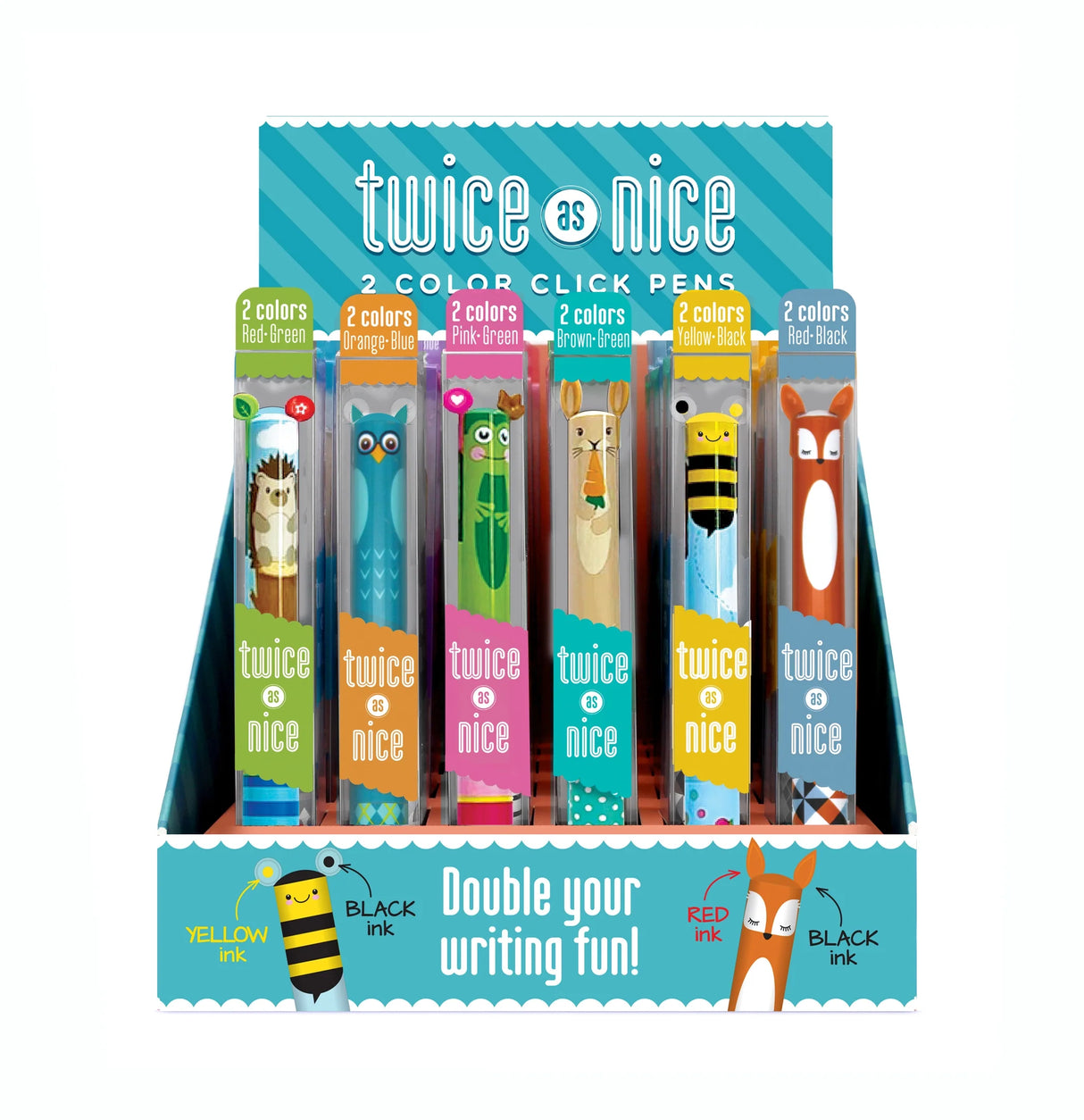 Twice as Nice Pens - Woodland