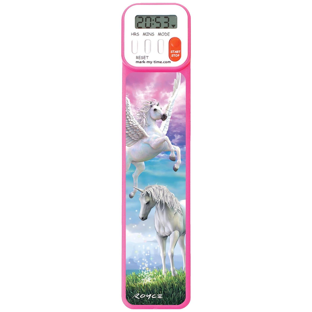 Mark My Time: 3D Animal Bookmark Unicorn