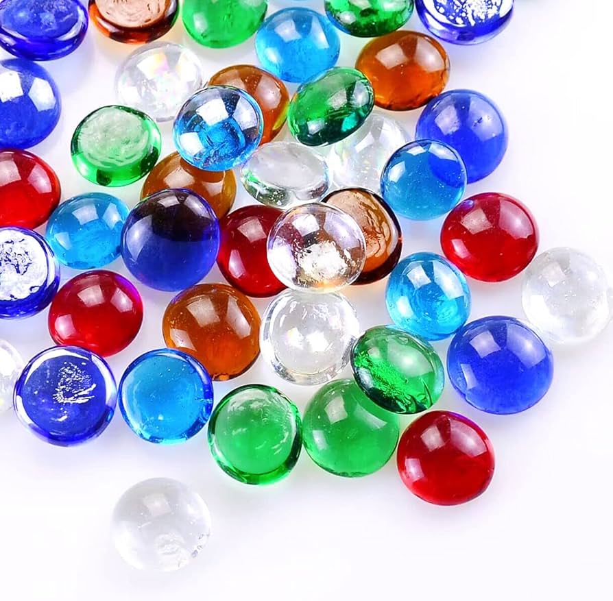 Glass Stones Bulk Assorted