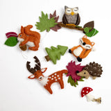 Garland: Forest Creatures Felt