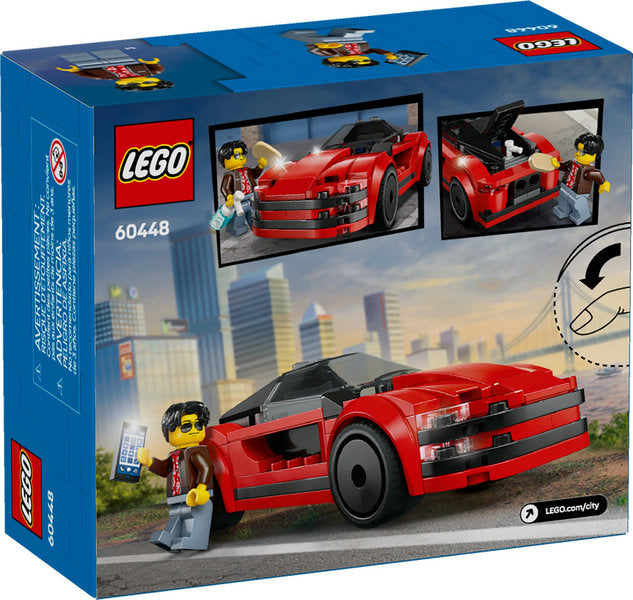 City: Red Sports Car