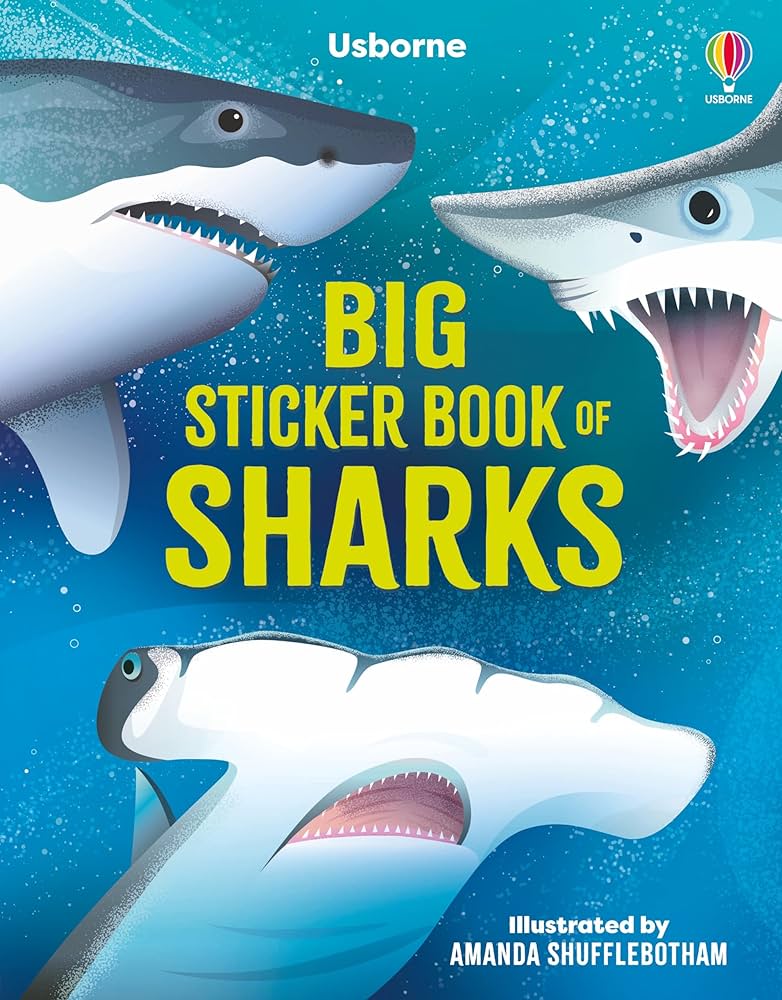 Big Sticker Book: Sharks