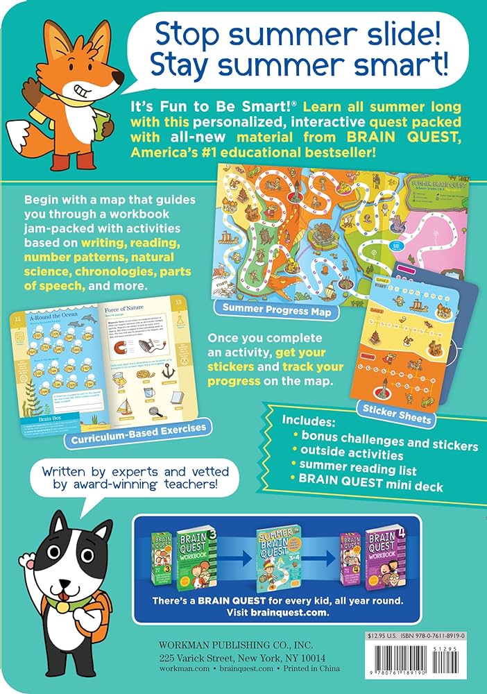 Summer Brain Quest: Between 3rd and 4th