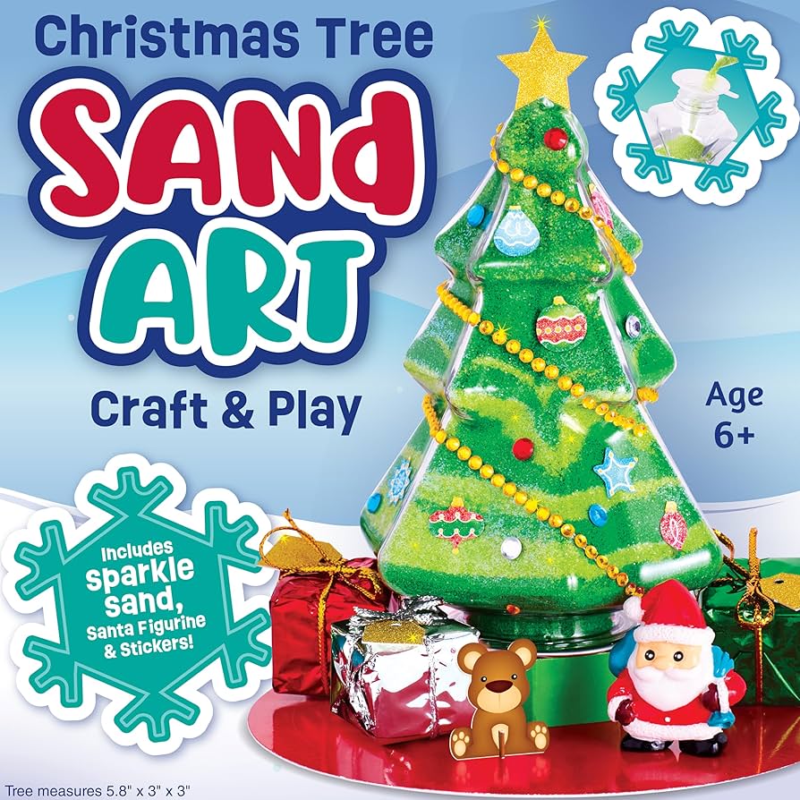 Holiday Sand Art Tree