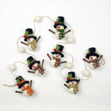 Garland: Snowman Felt