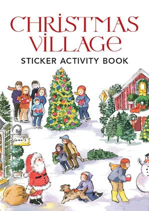 Christmas Village Sticker Activity