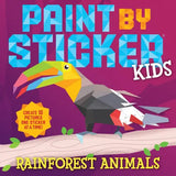 Paint By Stickers: Rainforest Animals