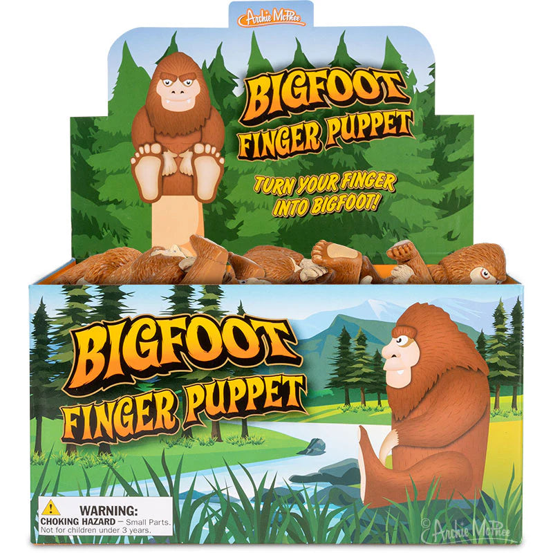 Bigfoot Finger Puppet